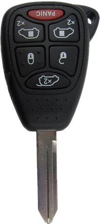 Chrysler 5 Button Key Shell